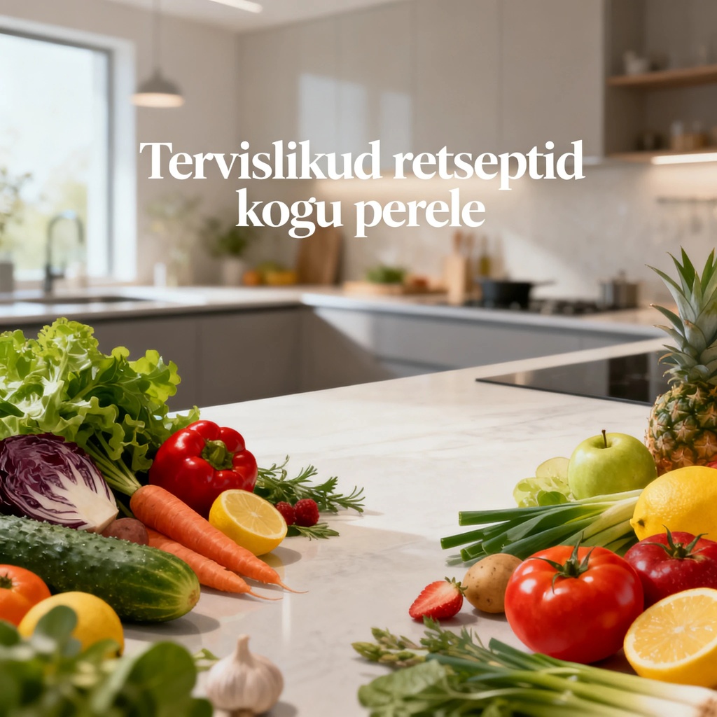 Tervislikud retseptid kogu perele